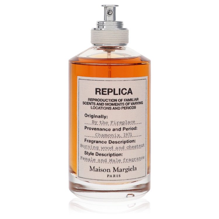 Replica By The Fireplace by Maison Margiela Eau De Toilette Spray (Unisex unboxed) 3.4 oz Replica By The Fireplace by Maison Margiela Eau De Toilette Spray (Unisex unboxed) 3.4 oz